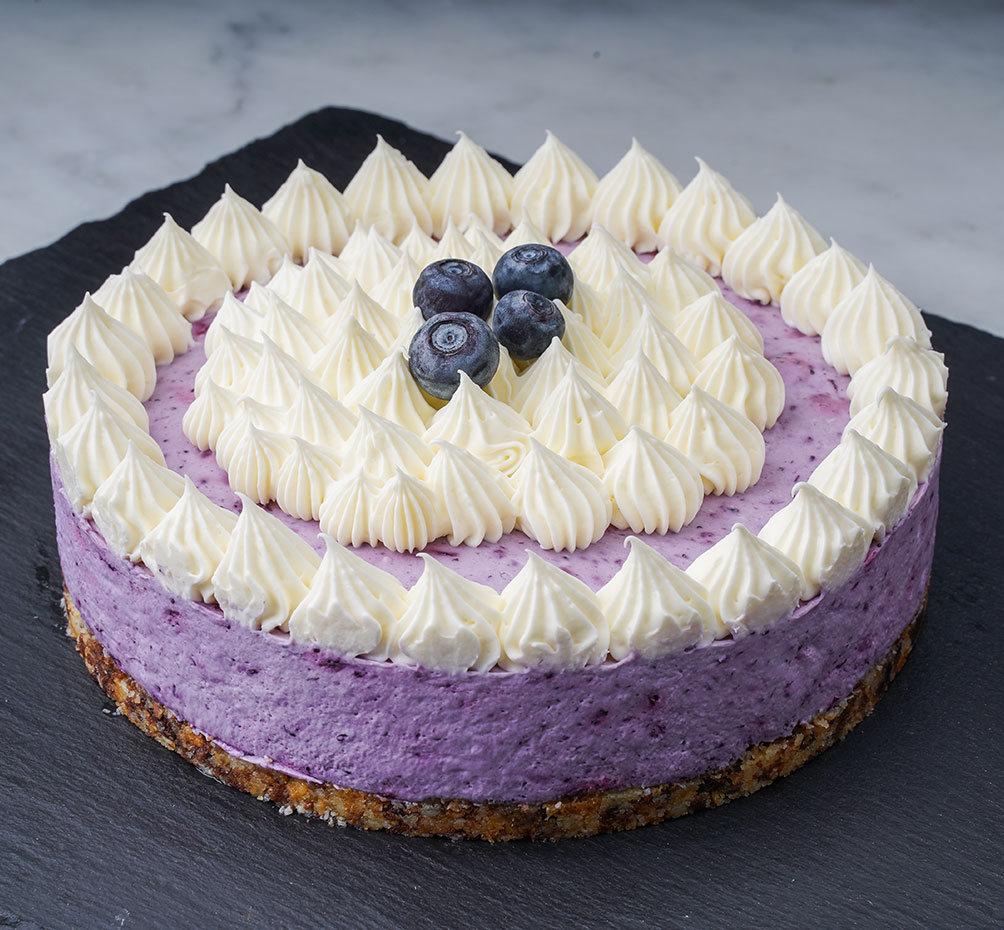 keto blueberry cheesecake