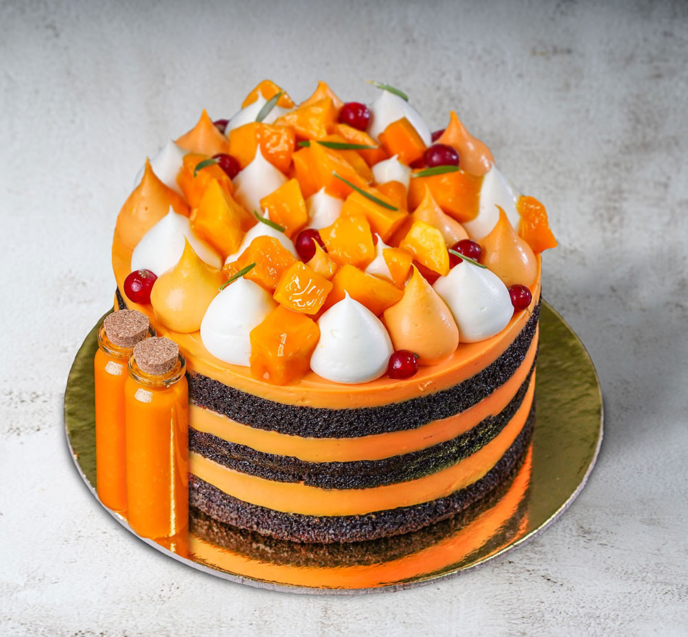 Mango & Coconut Cake