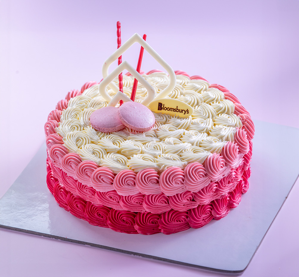 Pink Vanilla Cake