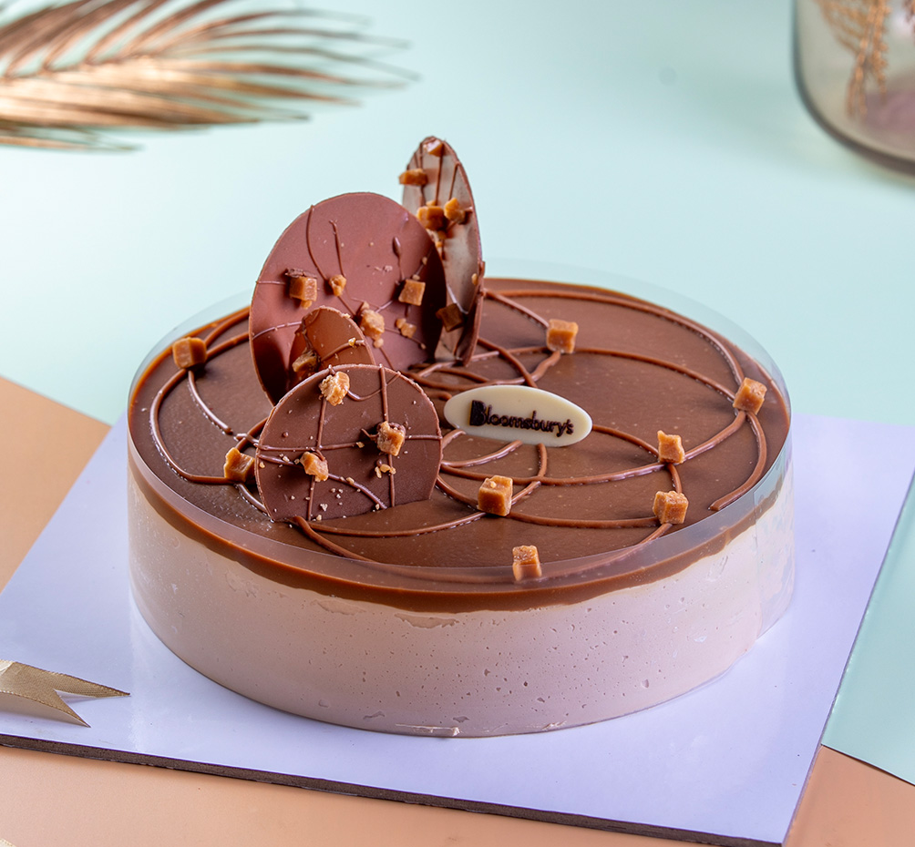 Sea Salted Choco Caramel Cake